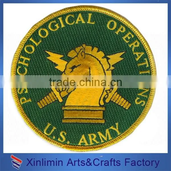 Personalized pattern and shape woven patch