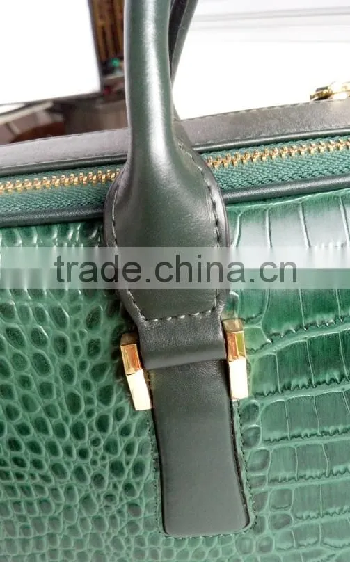 2017 New Models Brand handbag Men's Genuine leather handbag