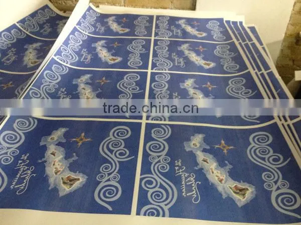 cheap sublimation printed polyester shopping bags