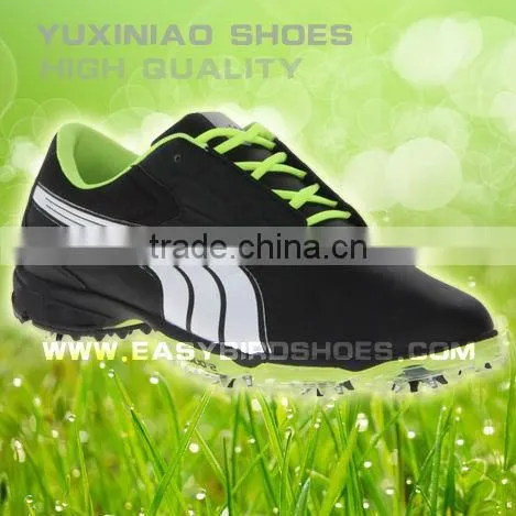 original brand name golf sports shoes men, high top golf shoes running business on the grass