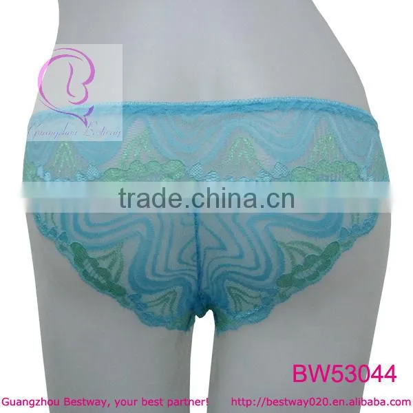 Hot sexy girls photos of sexy lace bikini full transparent lace mix color & pattern bikini