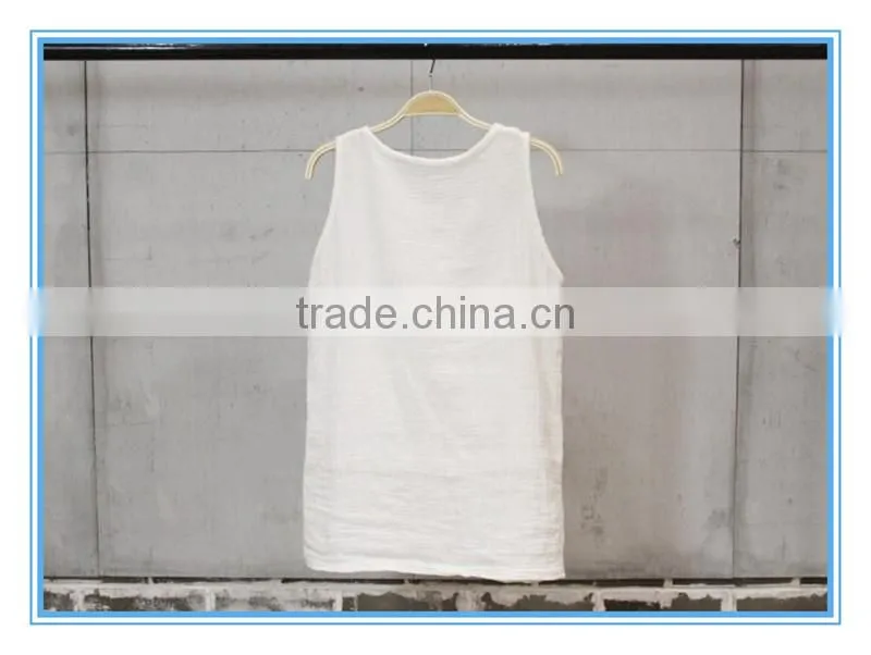 2016 Wholesale High Quality Cotton Vintage Vest Women