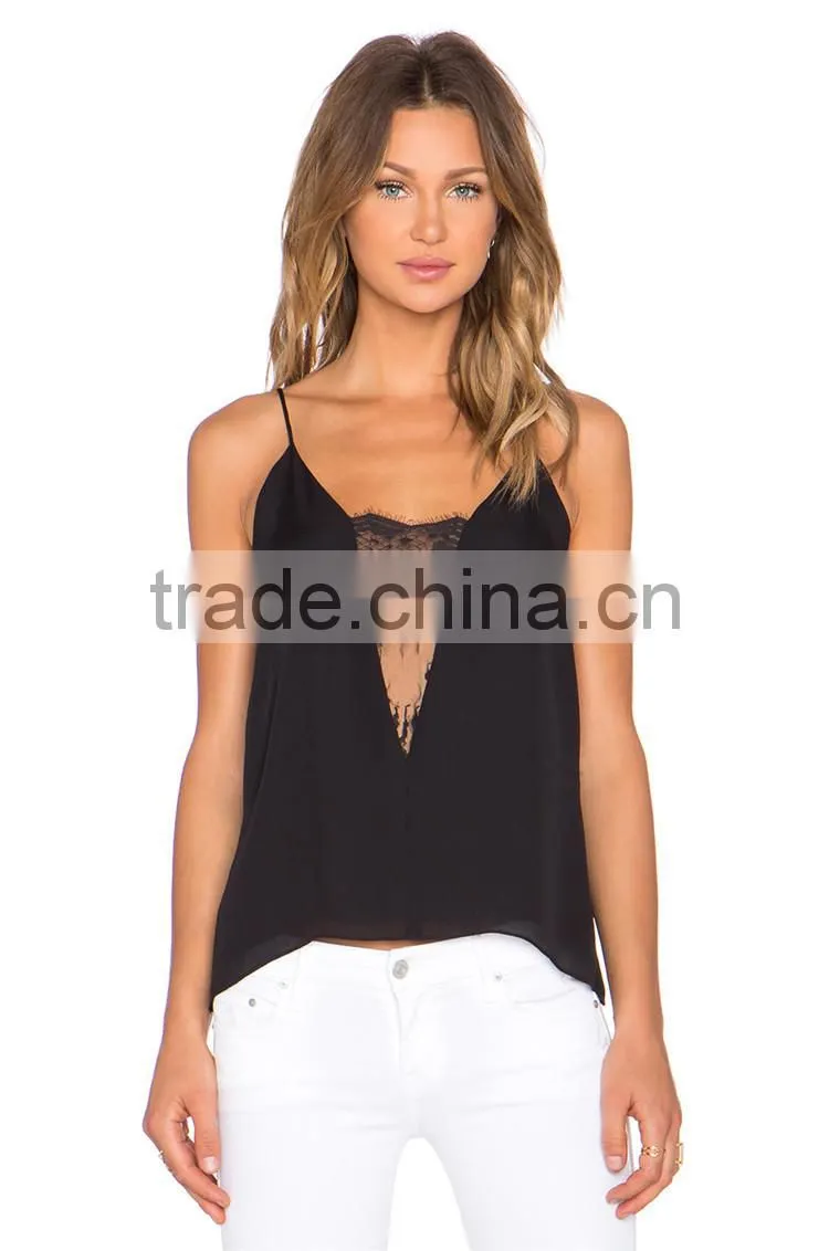 Trendy tank top summer singlet wholesale plain loose tank top