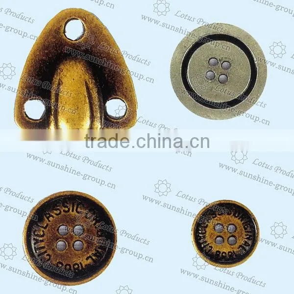 2016 Hot Selling Colth Button Alloy button