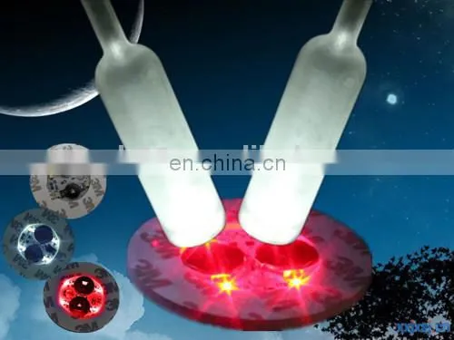 cheapest led glow bottle sticker light up coaster led party supplies