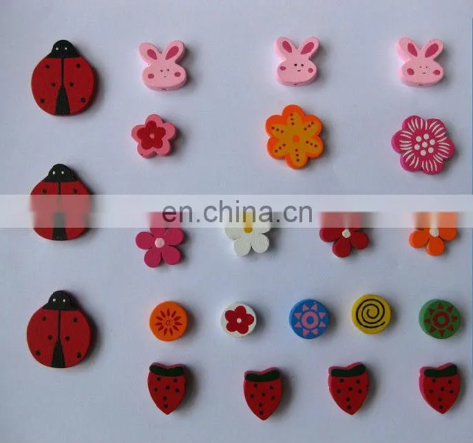 Hot Cute Handmade Children Colorful Wood Bead Necklace and Bracelet