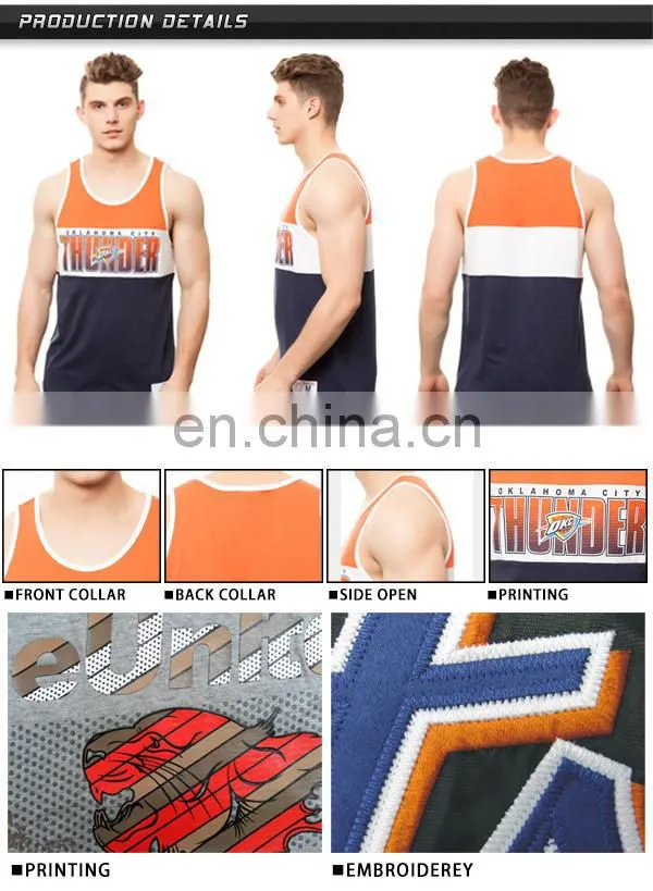 Fashion Cotton Custom Floral Sublimation Tank Top