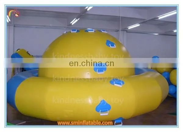 Factory price inflatable water rotate,inflatable orbit saturn,inflatable floating spinner for sale
