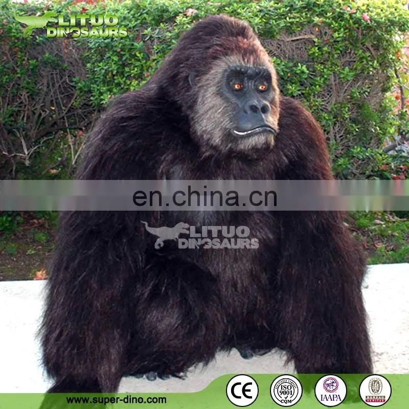 Large Fiberglass Chimpanzee