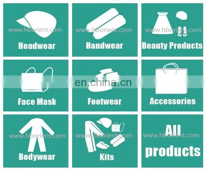 Hospital disposable nursing uniform SMS pajamas kit