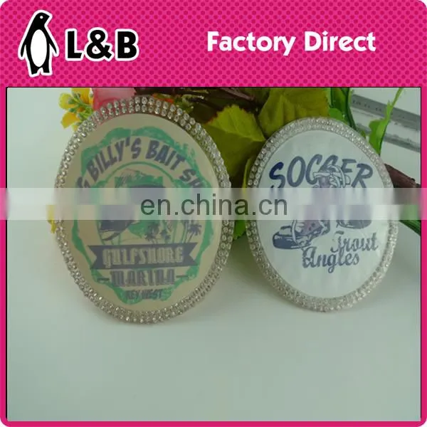 High quality new deesign hot fix rhinestone patch