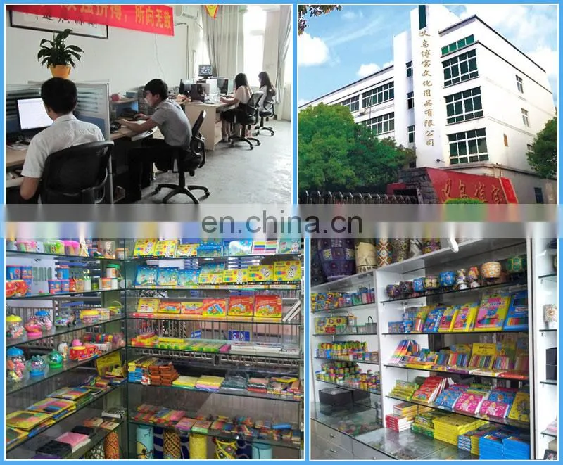 DMO yiwu Bobao colorful wholesale free art polymer clay forhandmade christmas decorations and nail art