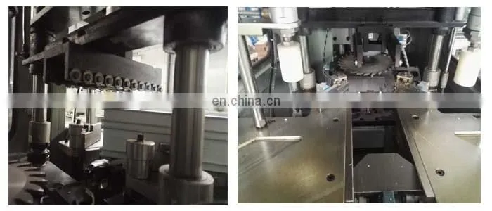 UPVC window frame fabrication machine corner cleaner