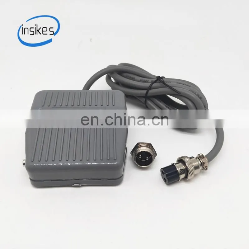 High quality foot switch with wire foot pedal switch TFS-201 FS-201 2m wire