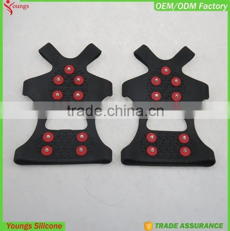 2016 eco-friendly Antislip Good services ice grips for shoes