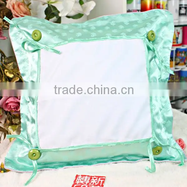 Custom Sublimation Heat Transfer Printing Pillowcase with Tassel 42*42cm