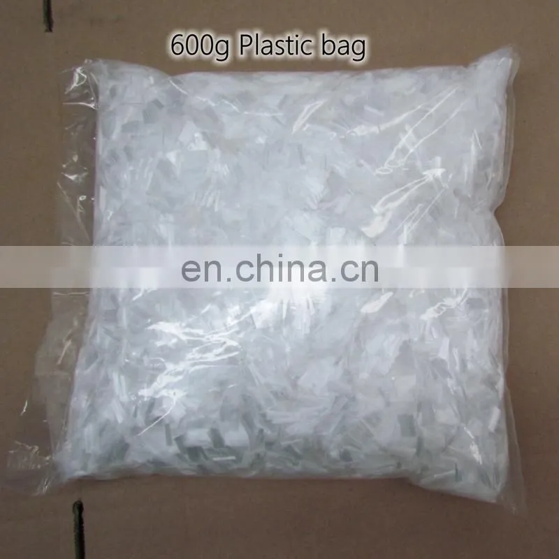 18mm white polypropylene fiber for concrete