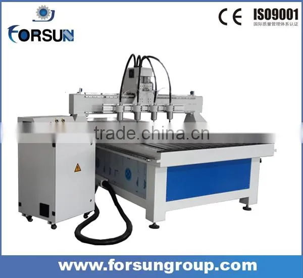 Professional CE standard FS1325 4 spindles multi-spindle cnc router machine for carving