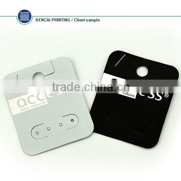 China Fashion Design CUstom Eco-Friendly Paper Clothing Hang Tag