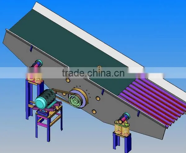 Popular vibrating feeder machine, belt conveyor price for sale