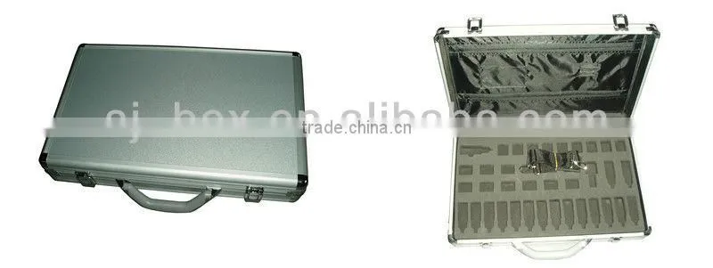 Hot! silver presentation carrying case