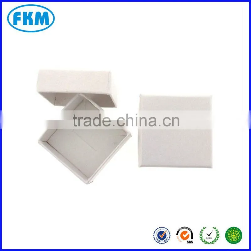 art paper grey board/leather/velvet etc. Jewelry Boxes Material ring box