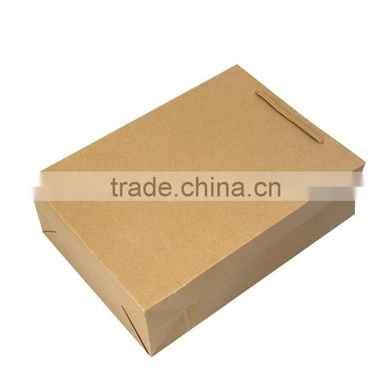 Custom printed full colors pantone bags printing brown paper kraft bag