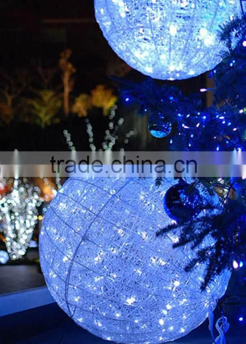 DXAB-692 Blue style balls led lights christmas decorations