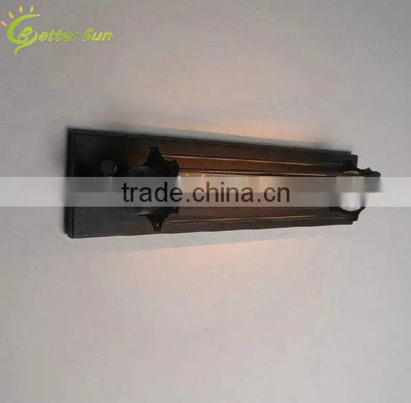 Gunmetal Grand Edison Caged Sconce Wall Lamp