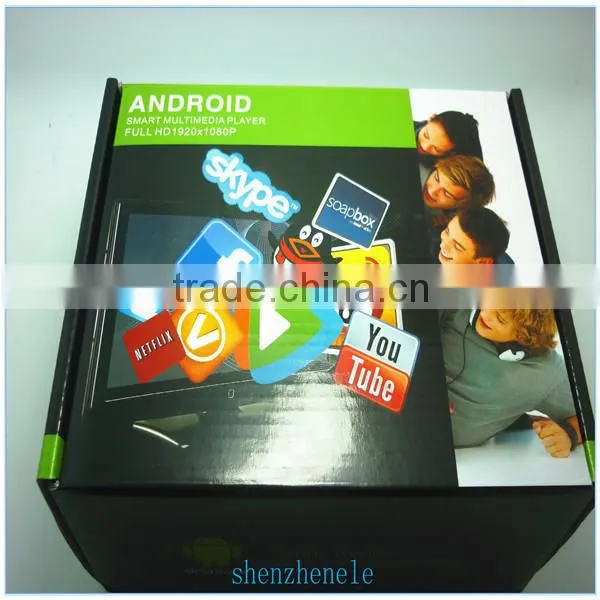 Hot CS968 Android 4.4.2 Quad Core TV Box RK3188 Android Tv Box 2GB/8GB Smart TV