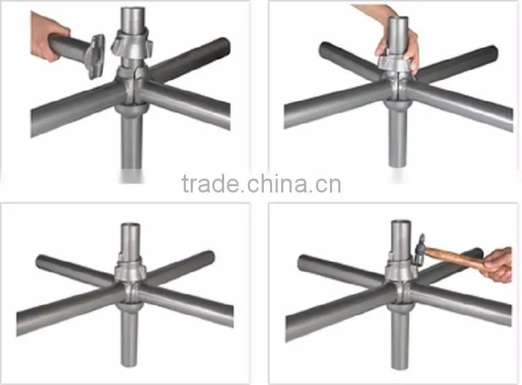 construction hot dip galvanized steel scaffolding for Middle East