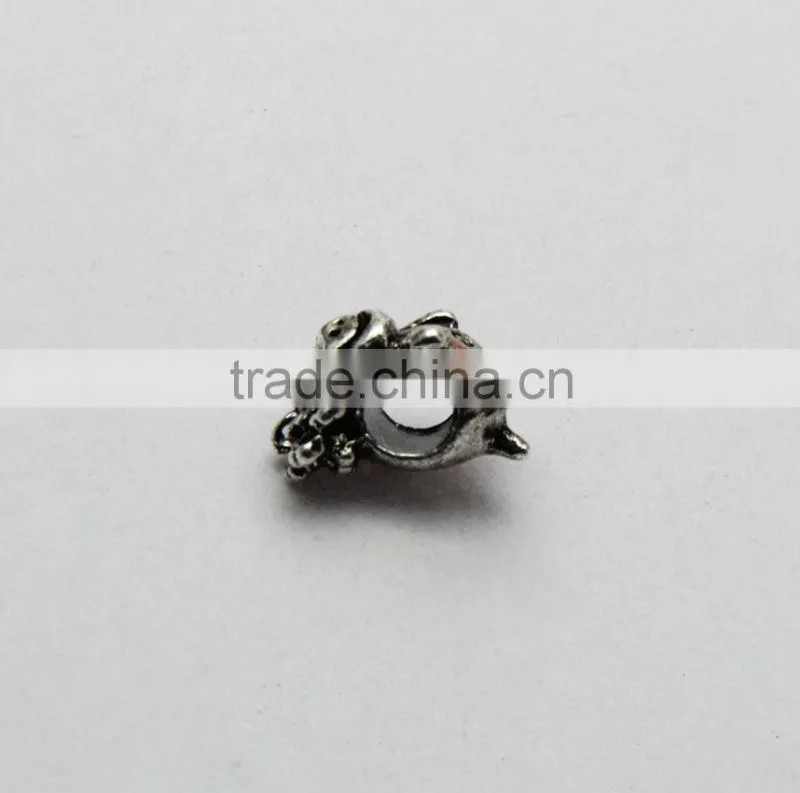 Old-Fashion Creative Calf Shape Metal Beads Lead Free Nickle Free Bracelets and Necklaces Beads Accessories