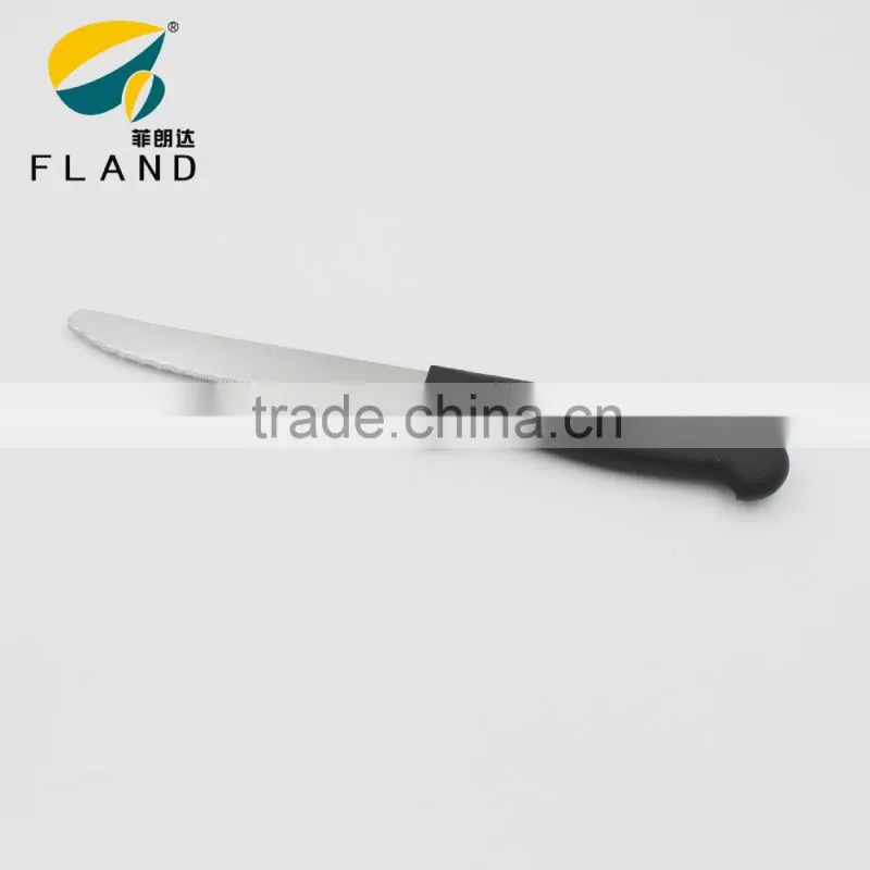 YangJiang Factory supply Hot sale stainless stainless steel serrated kitchen knife pp Handle
