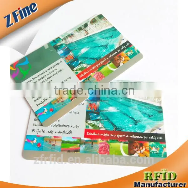 zfine custom luggage identification tag print 2 part snap-off pvc card