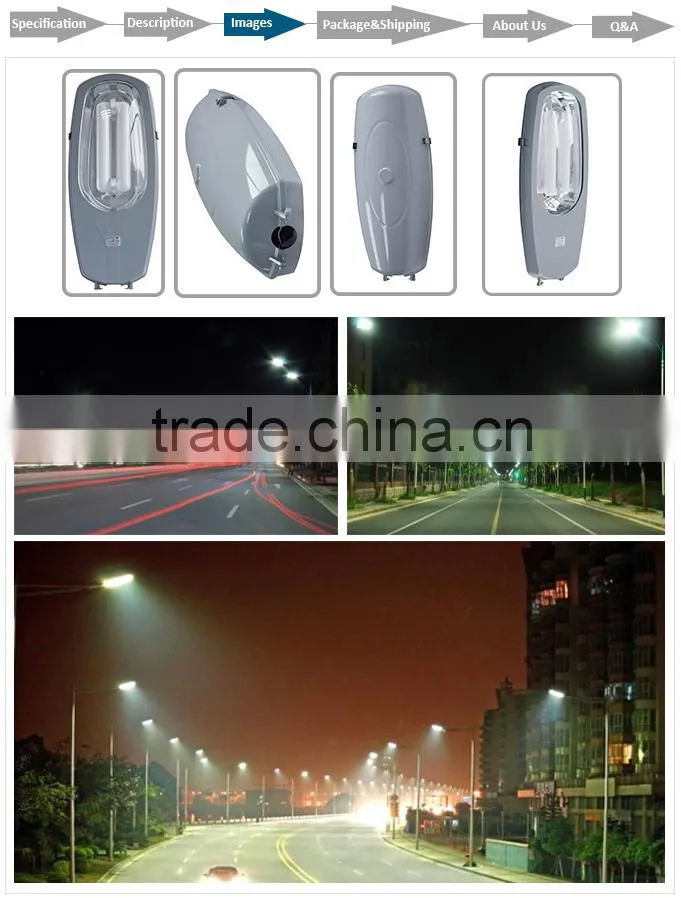 waterproof IP65 outdoor euro induction 200w garden lamp street light