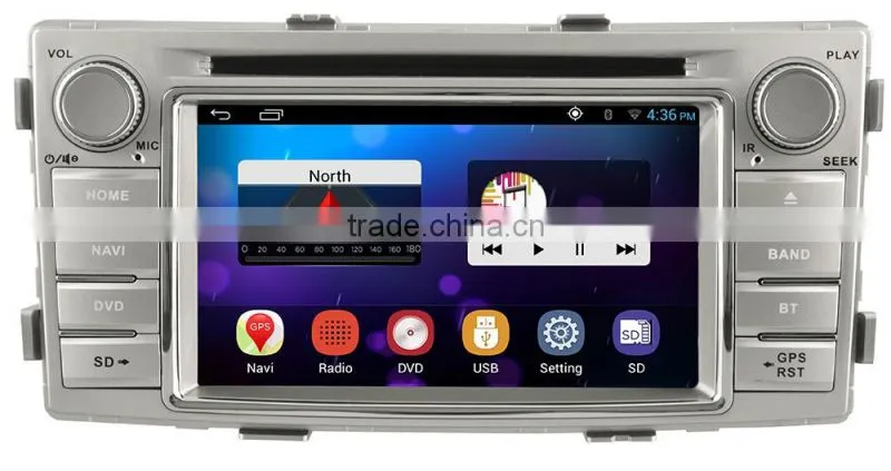 new arrival car 2 din dvd player car radio for Toyota Hilux
