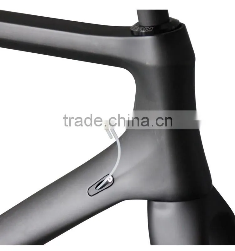 2016 Chinese Toray 700C thru axle BB386 carbon disc brake RD01 road bike frame