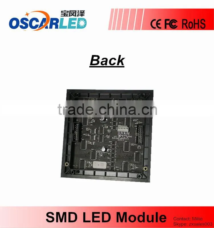High Resolution, Led HD TV Black Led P4 Led Module, Smd Indoor P4 Led Display Module