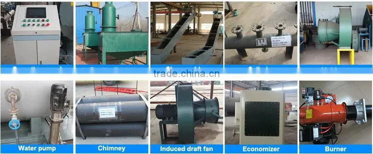 Introduction of organic heat transfer media oil boiler
