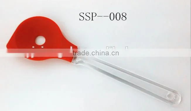 Hot Sale High quality Food Grade Silicone Solid Spoon and Slotted spoon Cooking Utensils Set