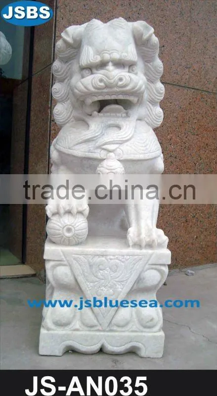 Red Marble Elephant Carving statue