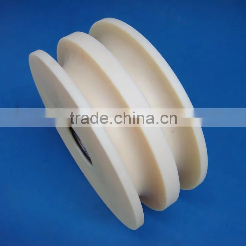 OEM and ODM injection moulding nylon nylon66 PA PA66 pulley wheels