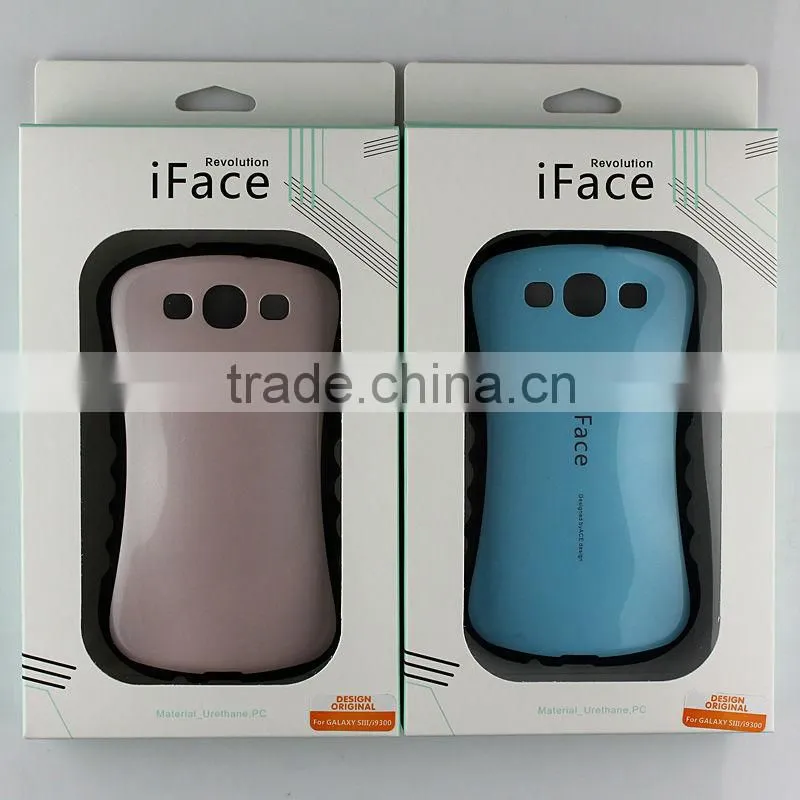 Revolution carbon fiber Design iFace Case for samsung galaxy s3 korean case