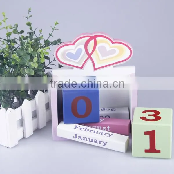 Home decoration diy 2015 monthly desktop calendar