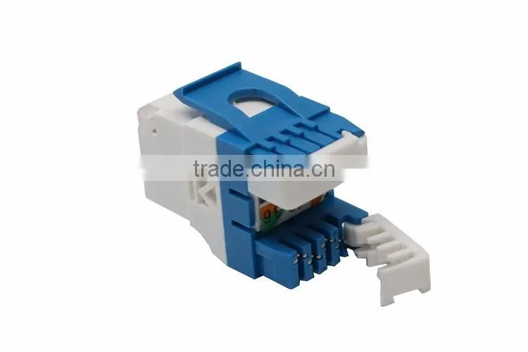 Cat 5E UTP tooless keystone jack RJ45 OEM