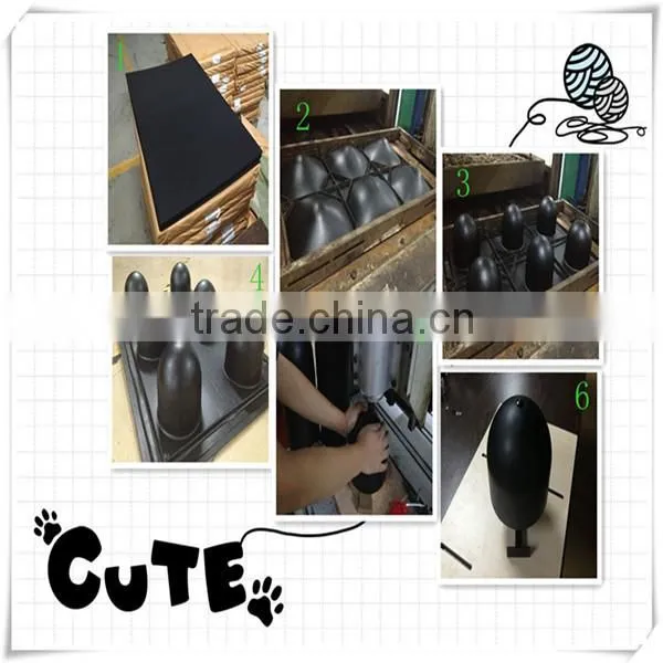 Small white PS plastic thermoformed trash can