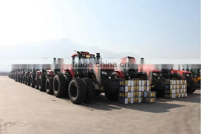 KAT1304 4 Wheel drive agricultural equipment farm/farming 130HP machine tractor