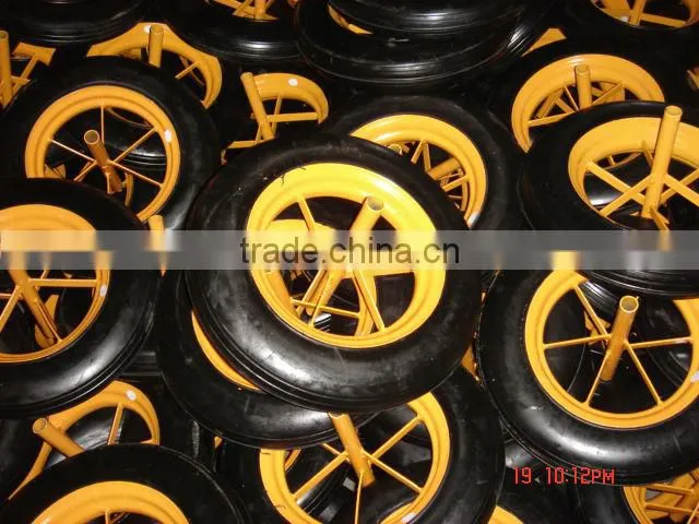 Solid Rubber Wheel 6x1.5"