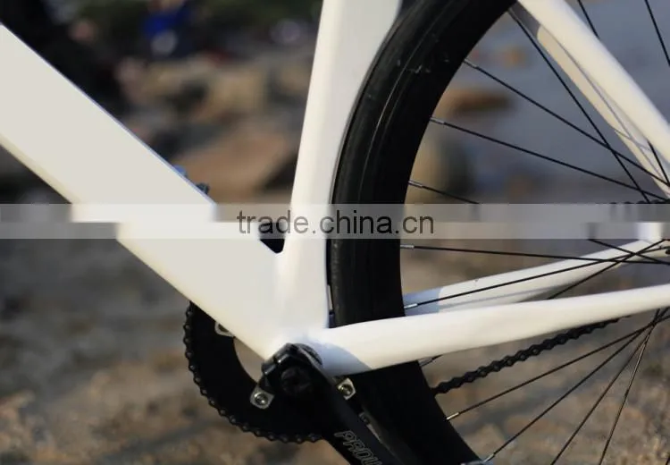 aluminium fixed gear bicycle