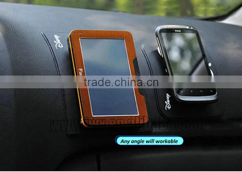 Grip easy Car Accessories Silicone Non-slip Mat for Mobile Phone Anti-slip Pad for Car Plastic Mat supplier